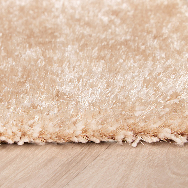 Hoogpolig vloerkleed - Glazy Creme