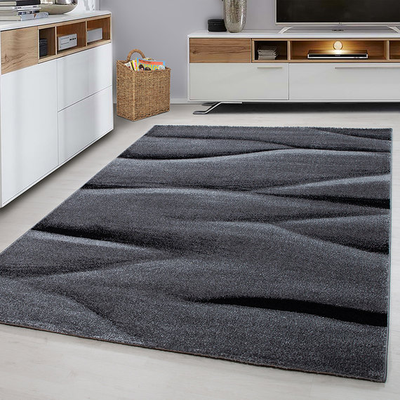 Adana Carpets Modern vloerkleed - Lucca Zwart