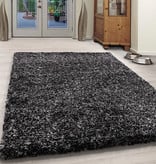 Adana Carpets Hoogpolig vloerkleed - Enjoy Antraciet