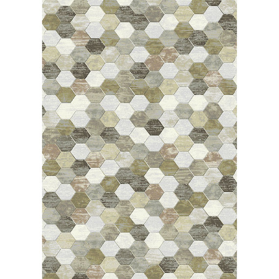 Antoin Carpets Modern Vloerkleed - Amado Beige Bruin 6282