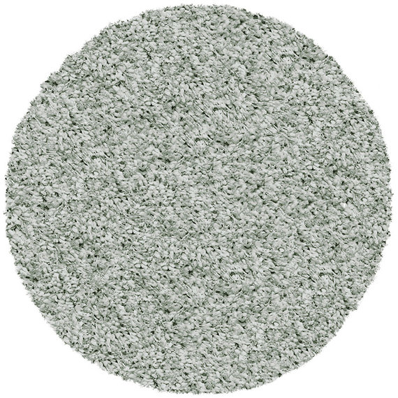 Antoin Carpets Rond Hoogpolig vloerkleed - Twilight Groen 6688