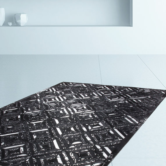 Kay Lederen vloerkleed - Soul 410 Zilver