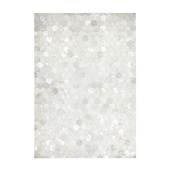 Kay Leren vloerkleed - Soul 210 Zilver