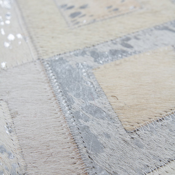Kay Leren vloerkleed - Soul 110 Zilver