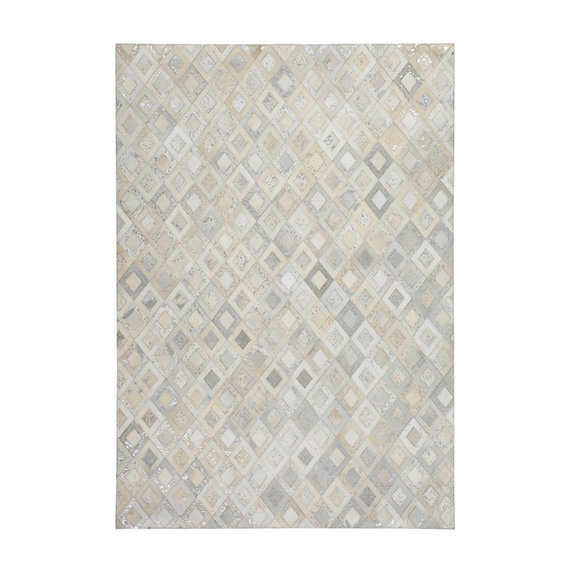 Kay Leren vloerkleed - Soul 110 Zilver