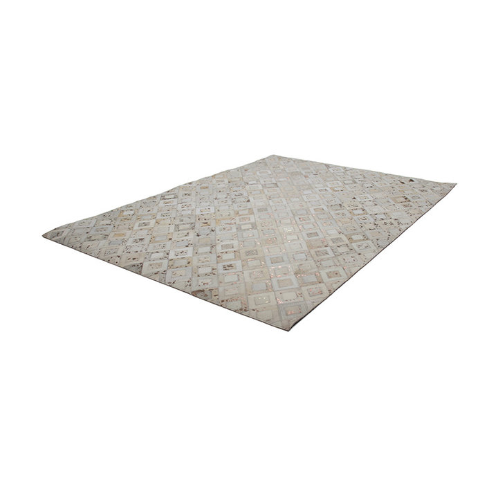 Leren vloerkleed - Soul 110 Ivoor