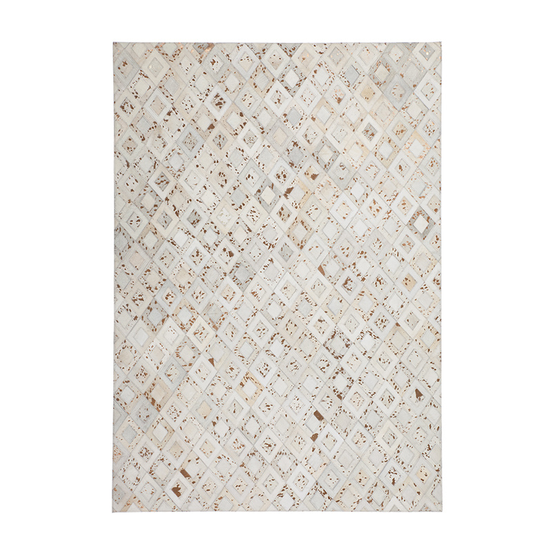 Leren vloerkleed - Soul 110 Ivoor - sfeer