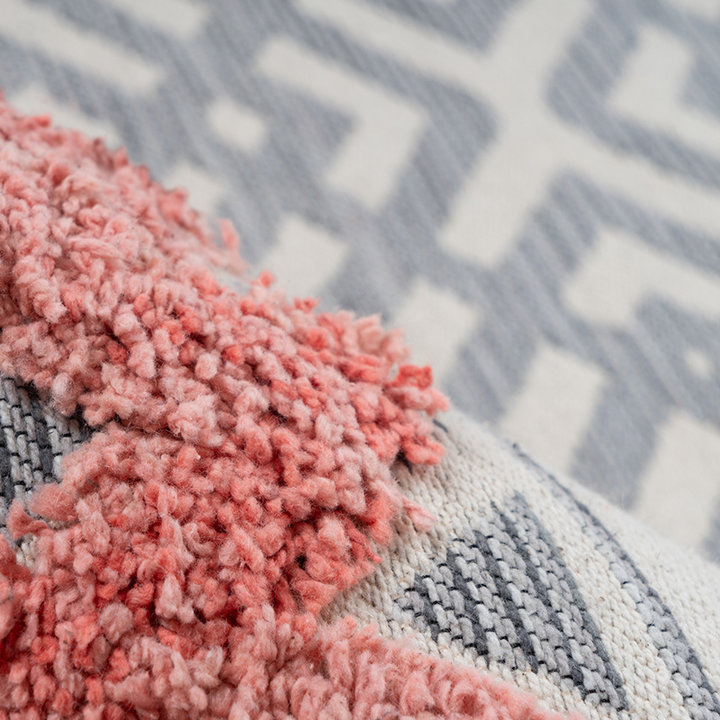 Scandinavisch vloerkleed - Ethno 200 Abrikoos