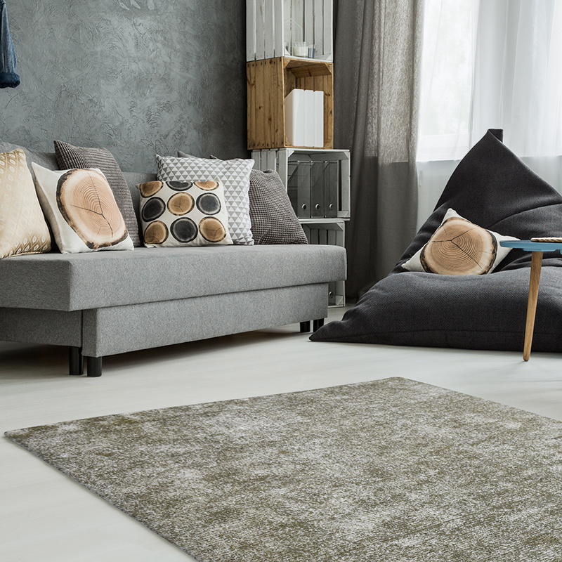 Vintage vloerkleed - Etna 110 Zilver