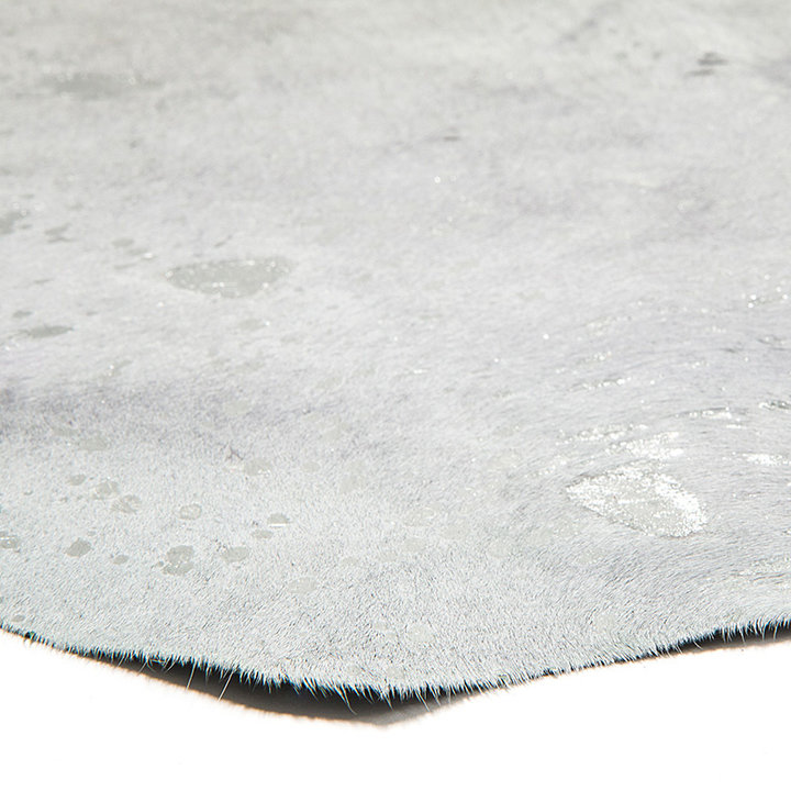 Koeienhuid - Elara Grijs/Zilver