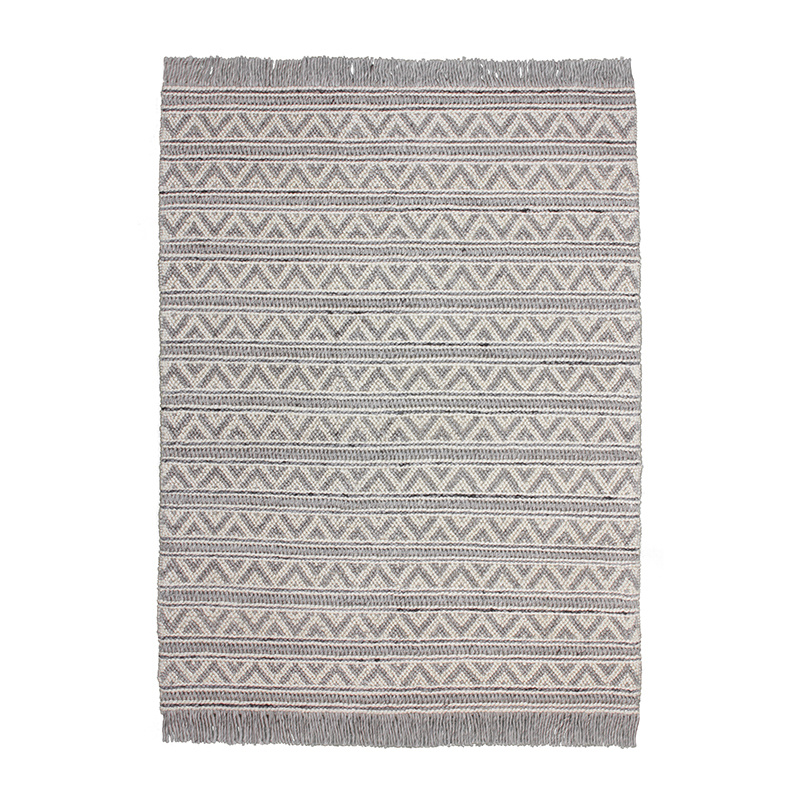 Wollen vloerkleed - Nantes 410 Zilver - sfeer