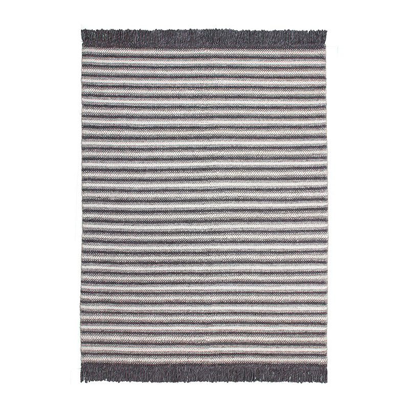 Wollen vloerkleed - Nantes 310 Antraciet - sfeer