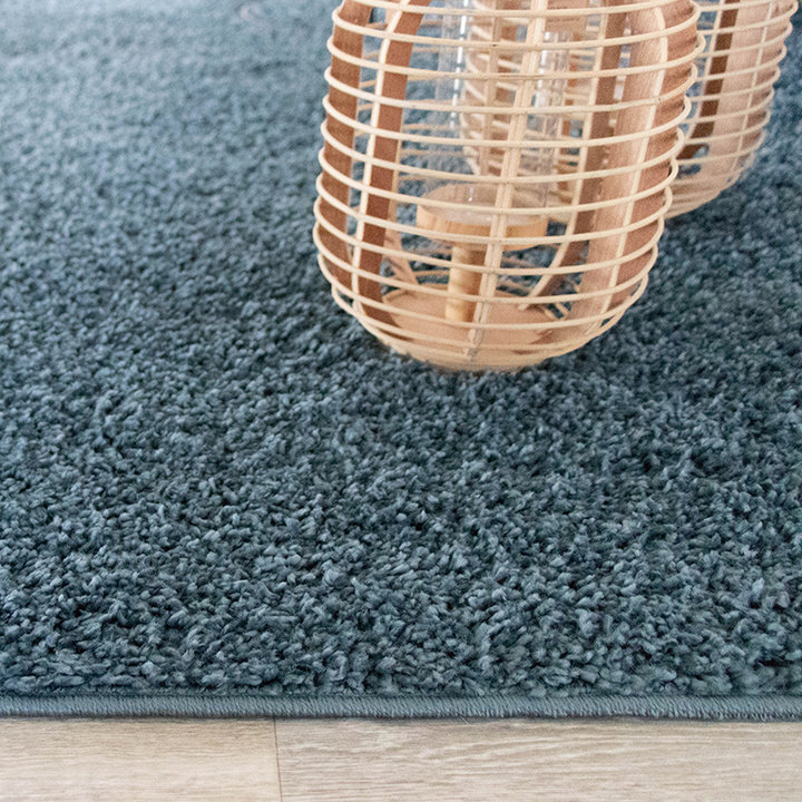 Hoogpolig vloerkleed - Lofty Blauw