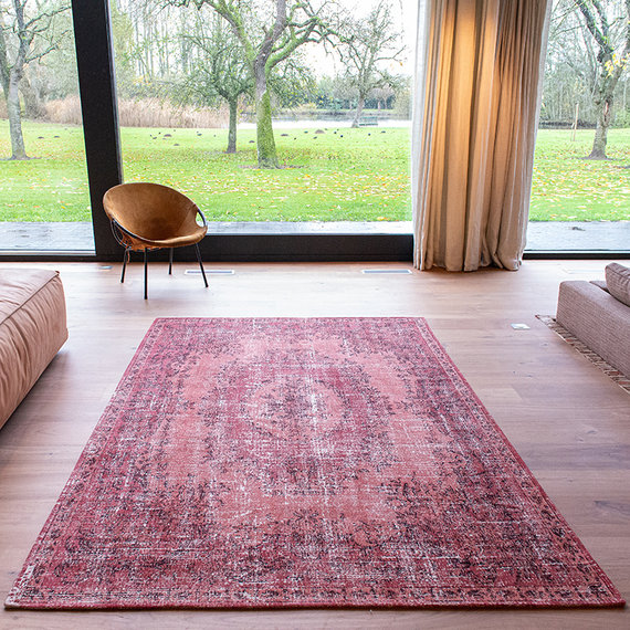 Louis de Poortere Vintage vloerkleed - Palazzo 9141 Rood