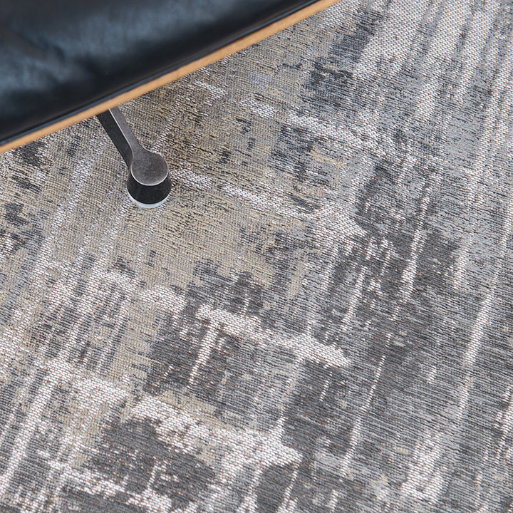 Vintage vloerkleed - Atlantic Streaks 8716 Grijs