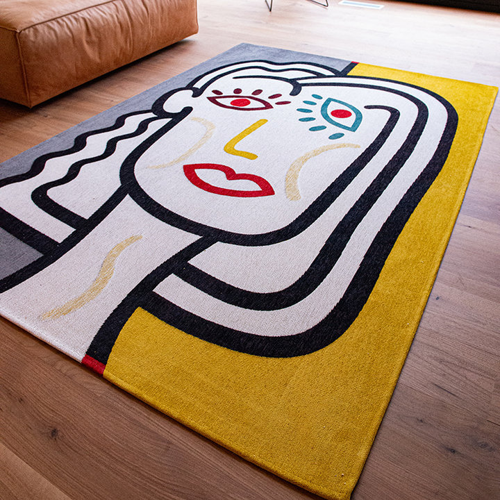 Modern vloerkleed - Dora Multicolor 9143