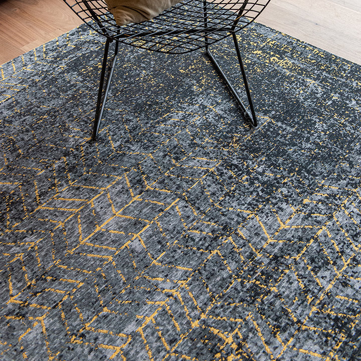 Vintage vloerkleed - Mad Men Jacob's Ladder 8422 Grijs