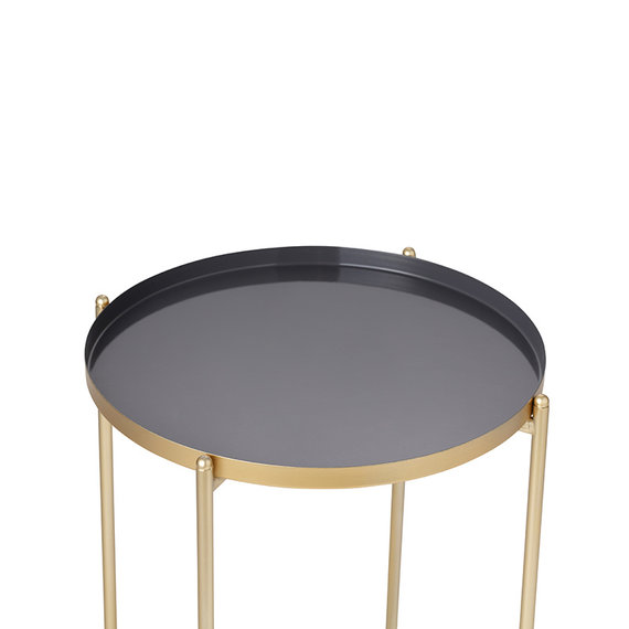 Lifa Living Bijzettafel - Ella Goud Grijs