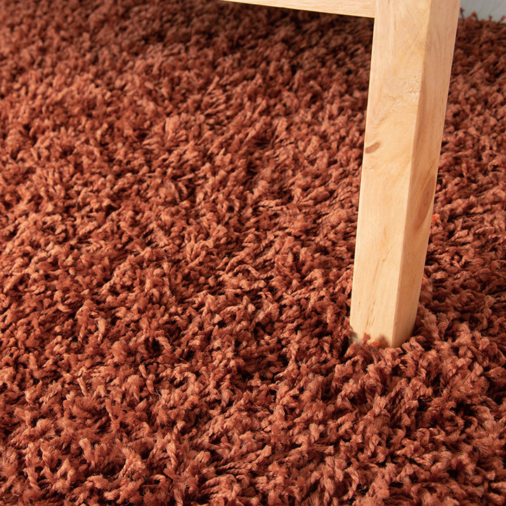 Hoogpolig vloerkleed - Solid Terra