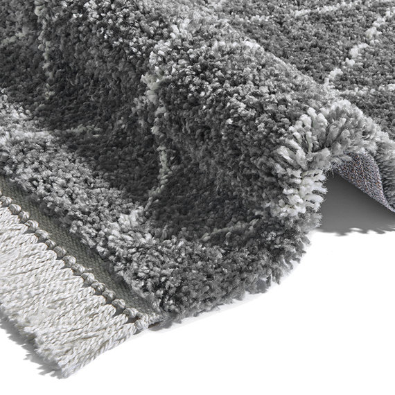 Mint Rugs Hoogpolig vloerkleed - Desire Jade Antraciet
