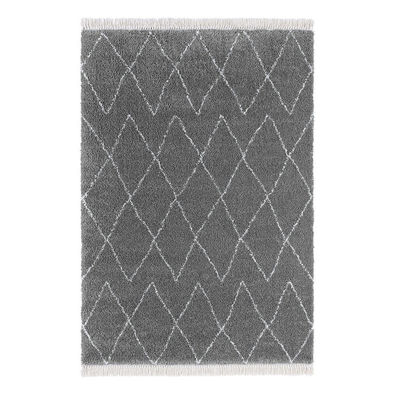 Mint Rugs Hoogpolig vloerkleed - Desire Jade Antraciet
