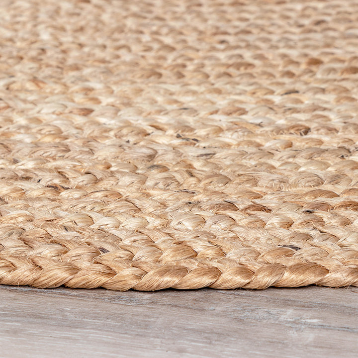 Dywan jutowy okrągły - Fair Naturalny