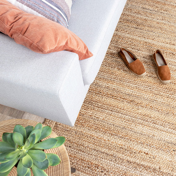 FRAAI Jute vloerkleed - Fair Naturel