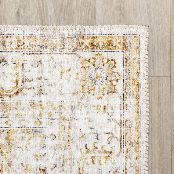 FRAAI Vintage vloerkleed - Lago Geel