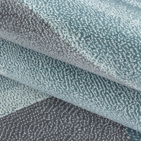 Adana Carpets Modern Vloerkleed - Brick Blauw 1130