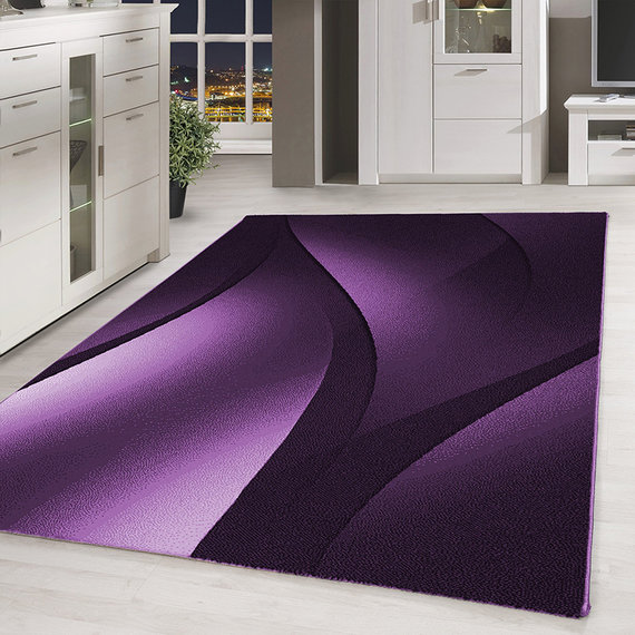 Adana Carpets Modern vloerkleed - Plus Lila 8010