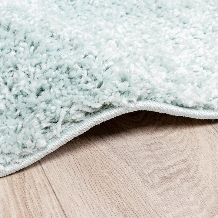 Hoogpolig vloerkleed - Lofty Lichtblauw