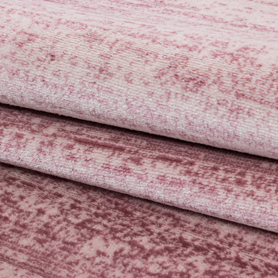 Adana Carpets Moderne loper - Plus Roze 8000
