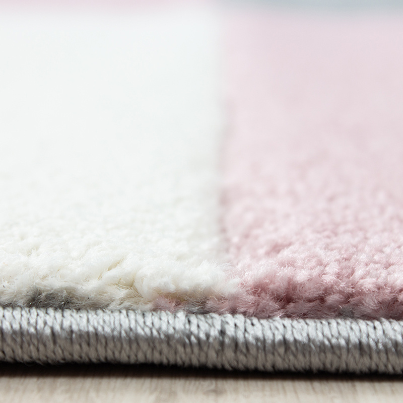 Moderne Loper - Tetris Roze 1310 - sfeer