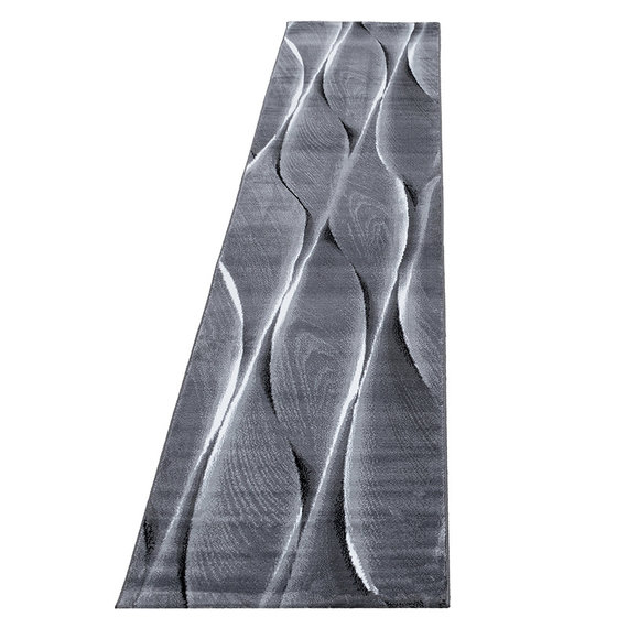 Adana Carpets Moderne loper - Jena Zwart 9310