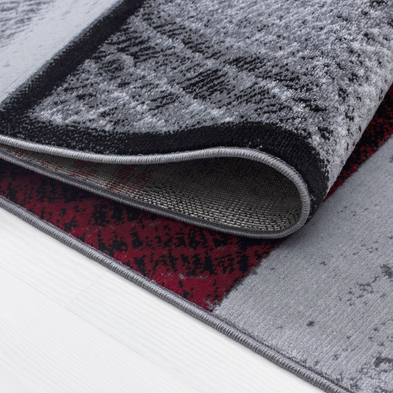 Adana Carpets Moderne loper - Plus Rood 8003