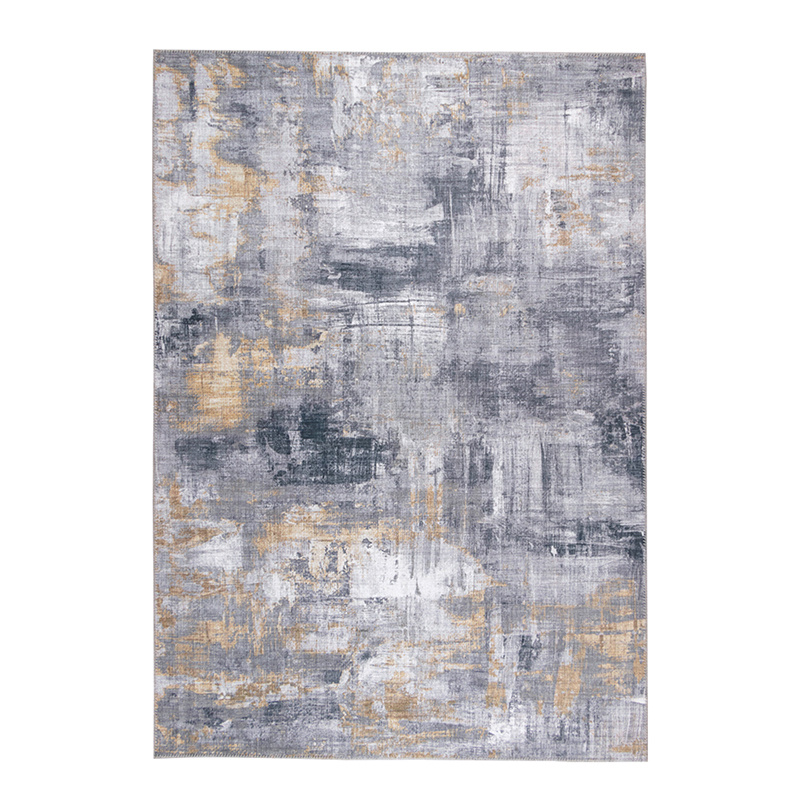 Modern vloerkleed - Strength Geel - sfeer