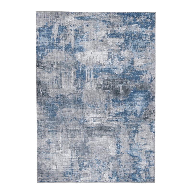 Modern vloerkleed - Strength Blauw - sfeer