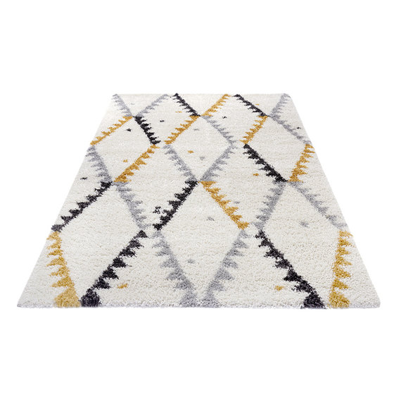 Mint Rugs Hoogpolig vloerkleed - Essential Lark Creme Goud