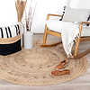 Jute vloerkleed - Fair Rond Sun Naturel - thumbnail 2