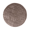 Rond hoogpolig vloerkleed - Lofty Taupe - thumbnail 1