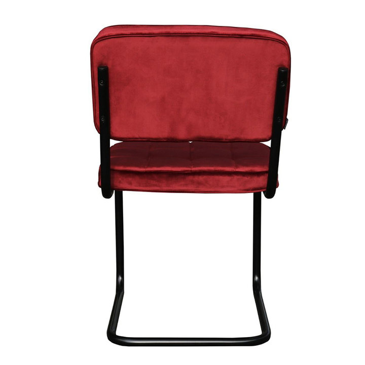 Stoel Velvet - Ivy Rood
