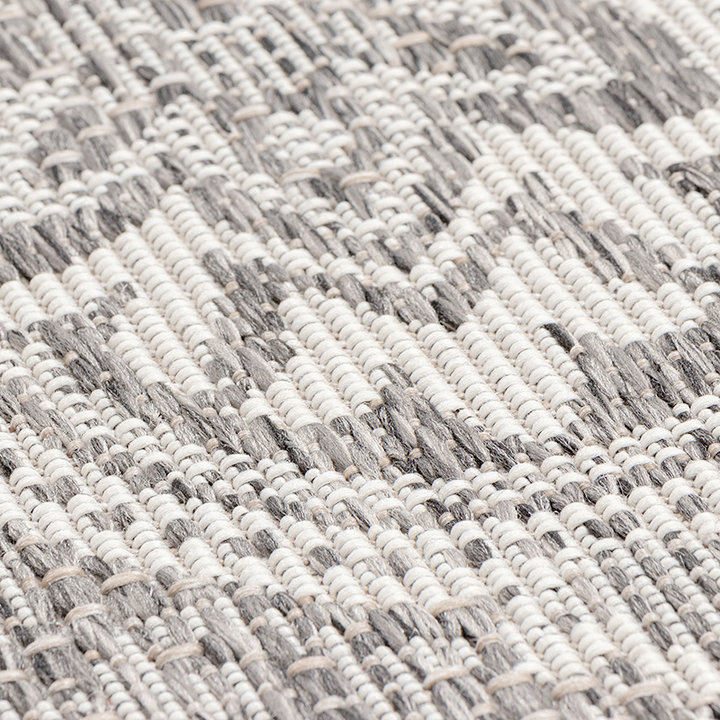 Rond Buitenkleed - Summer Oriental Lichtgrijs