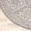 Rond Buitenkleed - Summer Oriental Lichtgrijs - thumbnail 5
