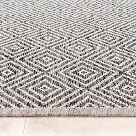 FRAAI Buitenkleed - Summer Tile Grijs