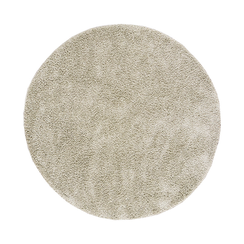 Rond hoogpolig vloerkleed - Lofty Mint - sfeer