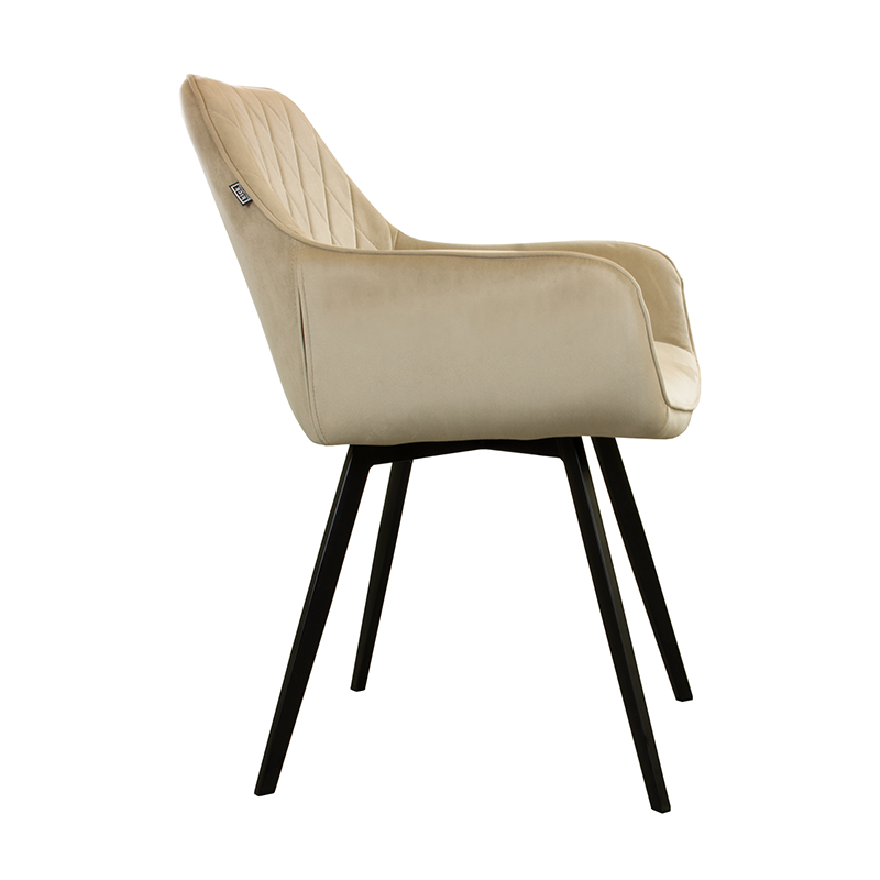 Velvet eetkamerstoel - Karl Champagne - sfeer