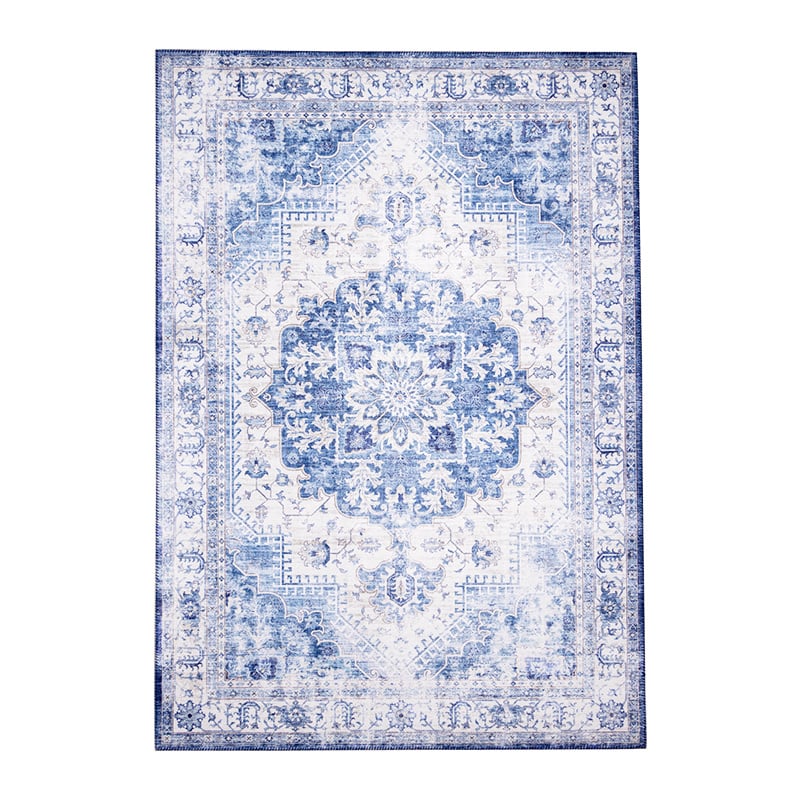 Vintage vloerkleed - Lago Blauw - sfeer