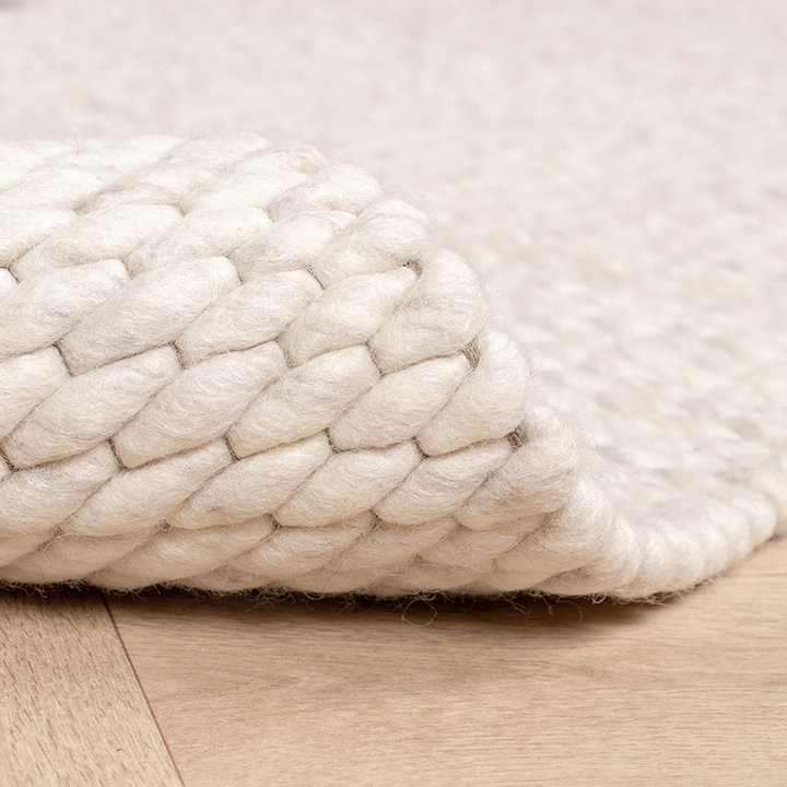 Dywan wełniany - Brilliant Kremowy/Biały