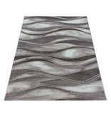 Adana Carpets Modern vloerkleed - Streaky Current Bruin Beige