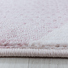 Modern vloerkleed - Streaky Waves Roze/Creme - thumbnail 3